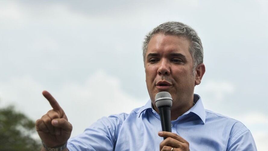 El presidente Iván Duque celebró, a 13.000 pies de altura, el triunfo de Egan Bernal en el Tour de Francia; de Rigoberto Urán, quien obtuvo el puesto 7; y de Nairo Quintana.. Foto: Getty Images