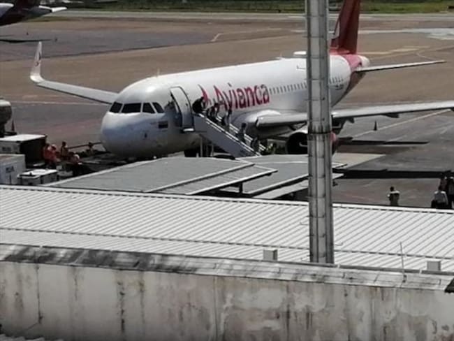 El pasado 1 de septiembre se reanudaron los vuelos nacionales en el aeropuerto internacional Rafael Núñez. Foto: Antonio Canchila