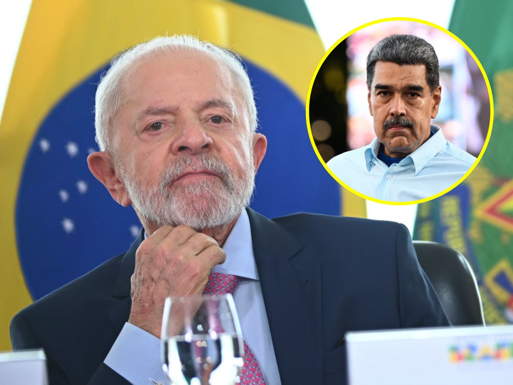 Luiz Inácio Lula da Silva. I Foto: Ton Molina/NurPhoto via Getty Images. Nicolás Maduro. I Foto: Alfredo Lasry R/Getty Images.