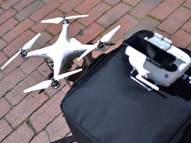 La Administración Distrital vinculará al manejo del tránsito 30 drones para minimizar el tiempo de respuesta. Foto: Secretaría de Movilidad de Bogotá