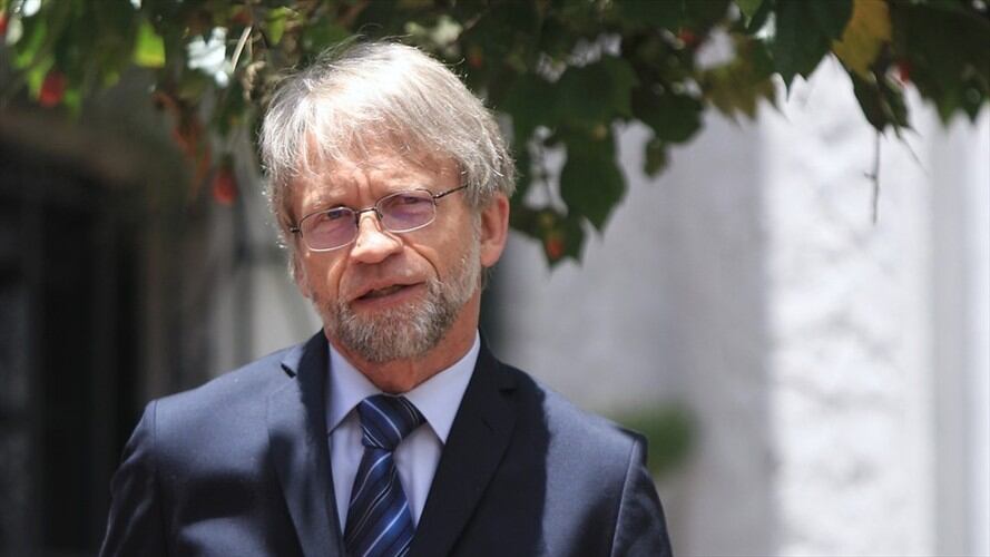 Antanas Mockus señaló la necesidad de que el proceso sea supervisado por la Misión de Observación Electoral y que los resultados se den el 30 de agosto. Foto: Colprensa / ÁLVARO TAVERA