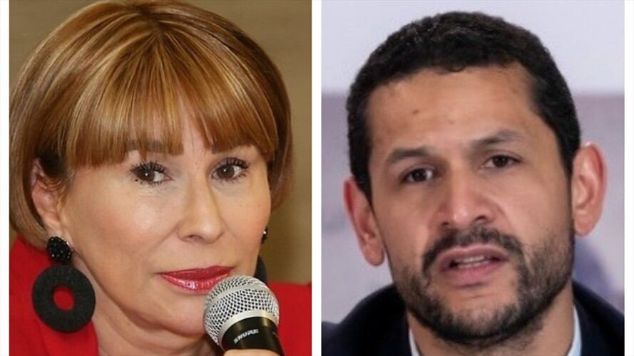 Alicia Arango y Daniel Palacios. Foto: Colprensa / Presidencia