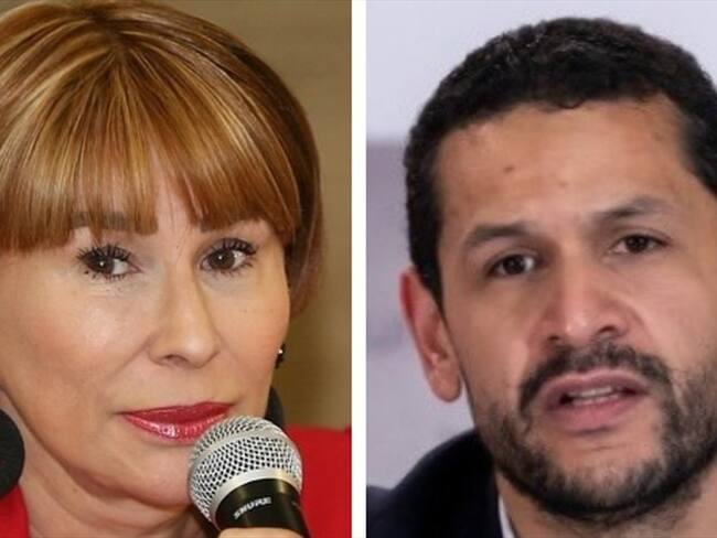Alicia Arango y Daniel Palacios. Foto: Colprensa / Presidencia