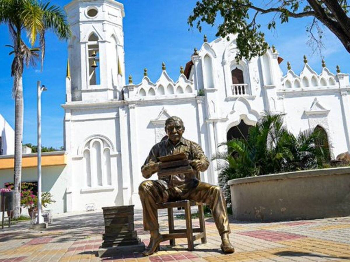 Conmemoran natalicio de Nobel de Literatura Gabriel García Márquez en Aracataca, Magdalena