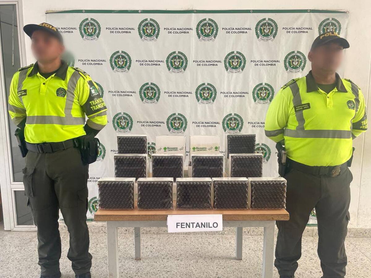 Incautan más de 1.000 ampolletas de fentanilo en Sincelejo: tenían como destino Córdoba