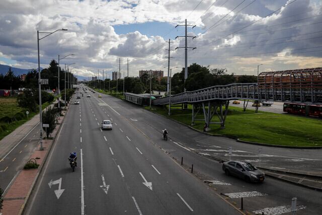 Autopista Norte. Foto: (Colprensa-Mariano Vimos)