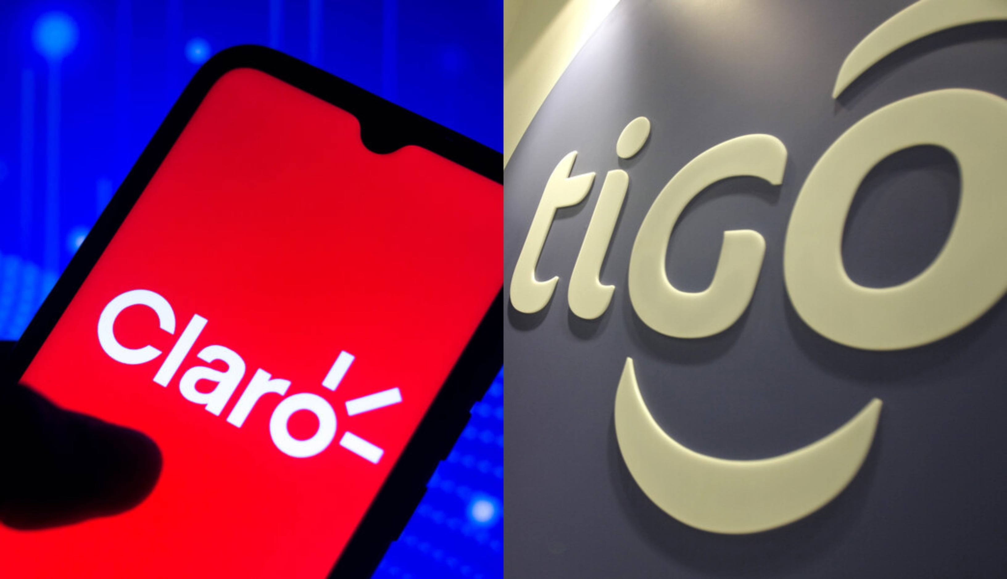 Millonaria multa a Claro por publicidad engañosa; a Tigo, por modificar contratos. Foto: Getty Images y Colprensa.