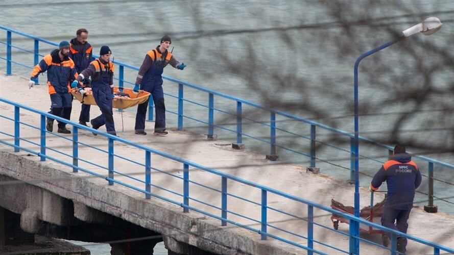 El avión transportaba a más de 90 personas y se dirigía a la base aérea rusa en Siria. . Foto: Agencia EFE