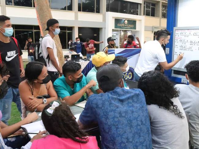 Aulas abiertas de la Universidad del Magdalena. Foto: Cortesía UniMagdalena