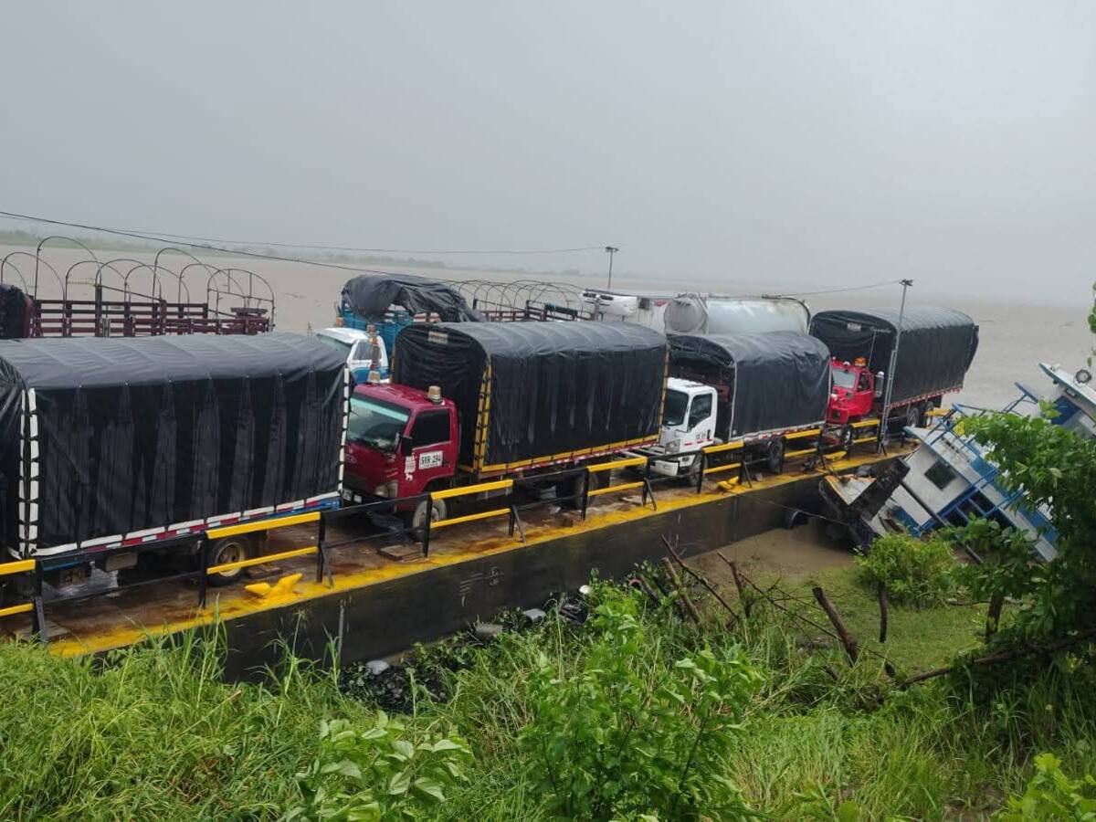 Suspenden operación del ferry en Salamina, Magdalena tras incidente por vendaval