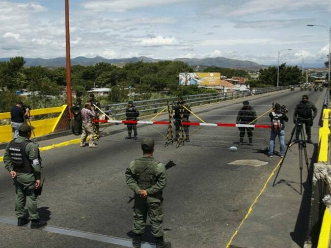 Este jueves comenzará el cierre de la frontera colombo-venezolana . Foto: Colprensa