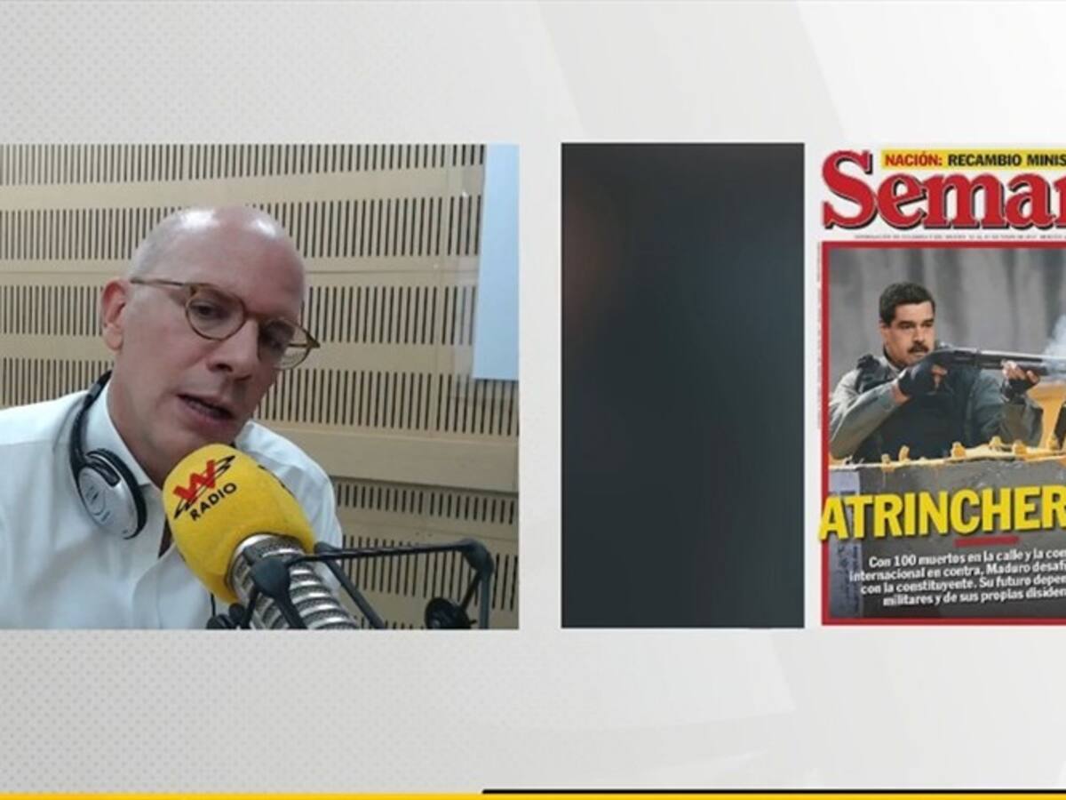 ¿Cuál ha sido el momento más difícil para Alejandro Santos como director de Semana?