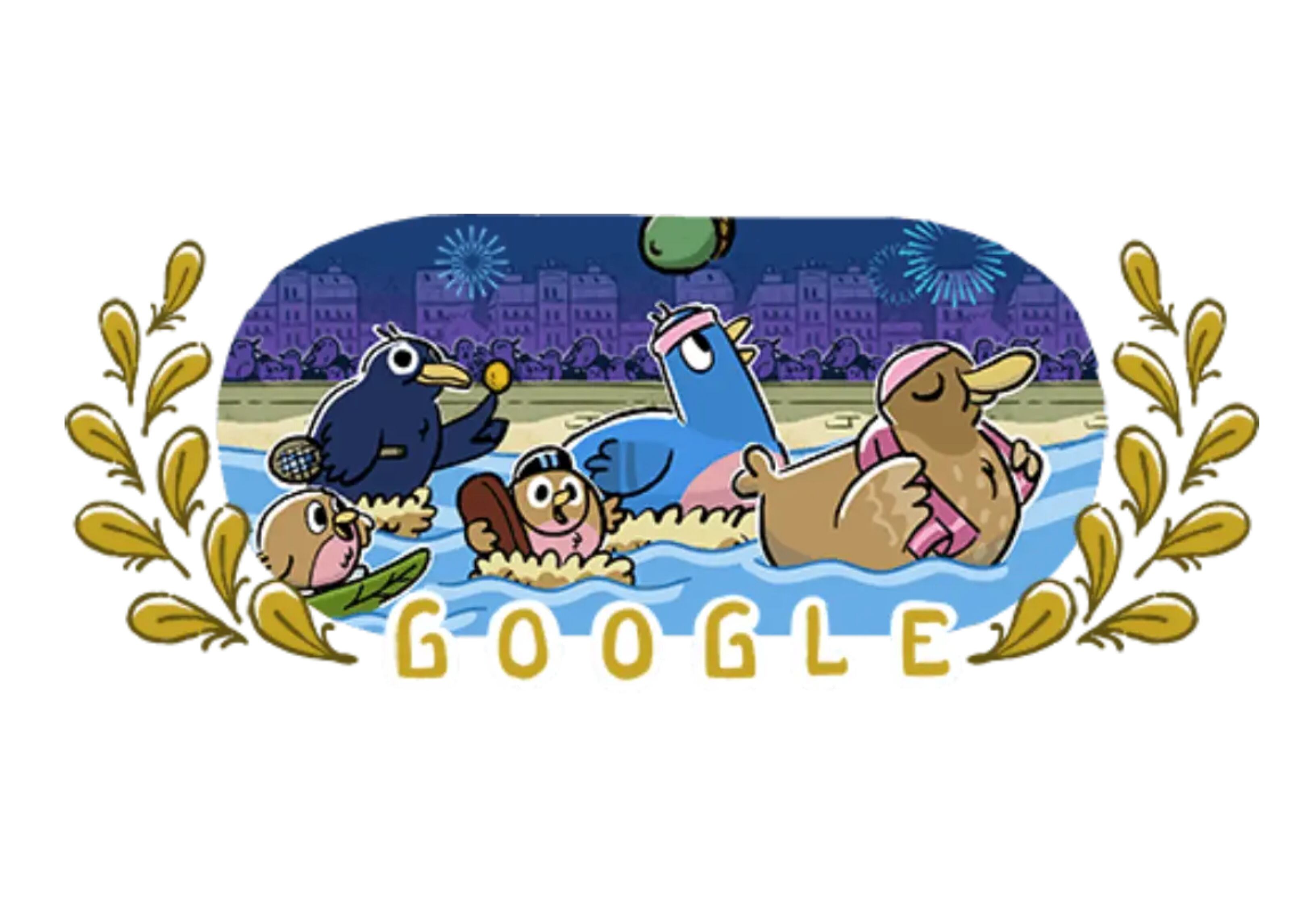 Doodle de Google para Juegos Olímpicos | Captura de pantalla