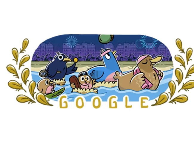 Doodle de Google para Juegos Olímpicos | Captura de pantalla