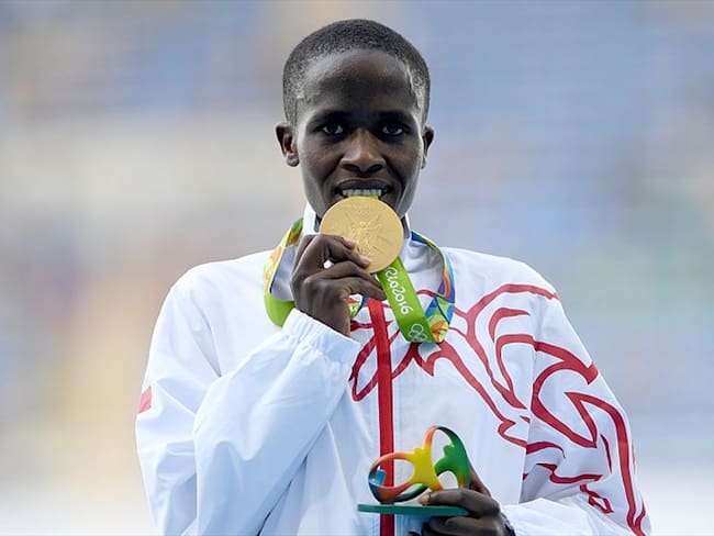 Jebet no pierde su título olímpico de 2016 ya que su positivo se dio más tarde. Foto: Getty Images