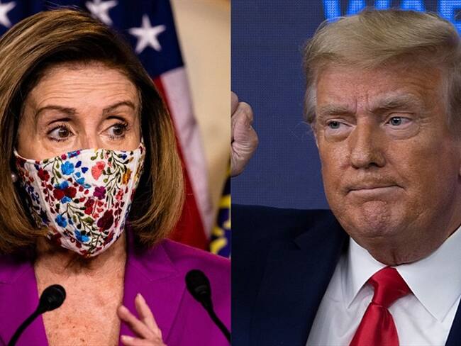 Nancy Pelosi se declara lista para lanzar segundo juicio contra Trump. Foto: Getty Images: Samuel Corum - Tasos Katopodis