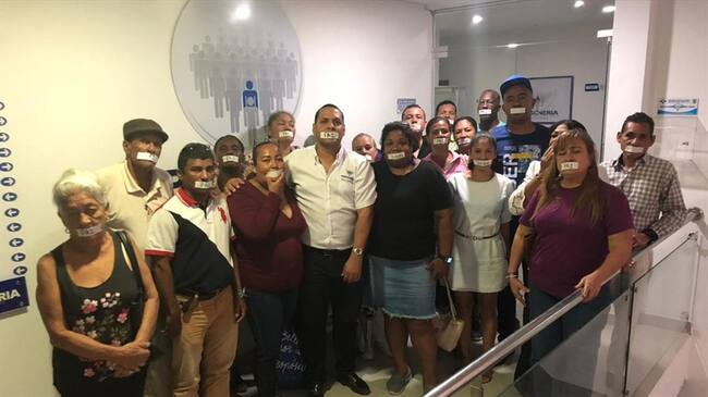 Personero de Santa Marta asegura que la Unidad Nacional de Protección ha sido indiferente con las víctimas.. Foto: Cortesía