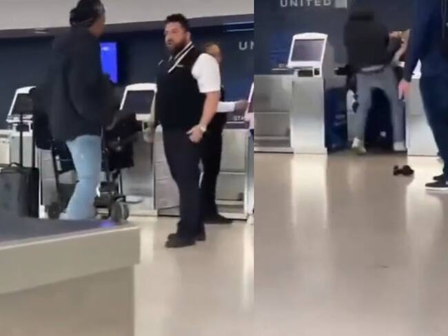 Exjugador de la NFL noqueó de un puño a trabajador de una aerolínea / FOTO: Captura de video