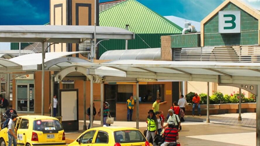 Terminal de Transporte Bucaramanga. Foto:SUMINISTRADA.