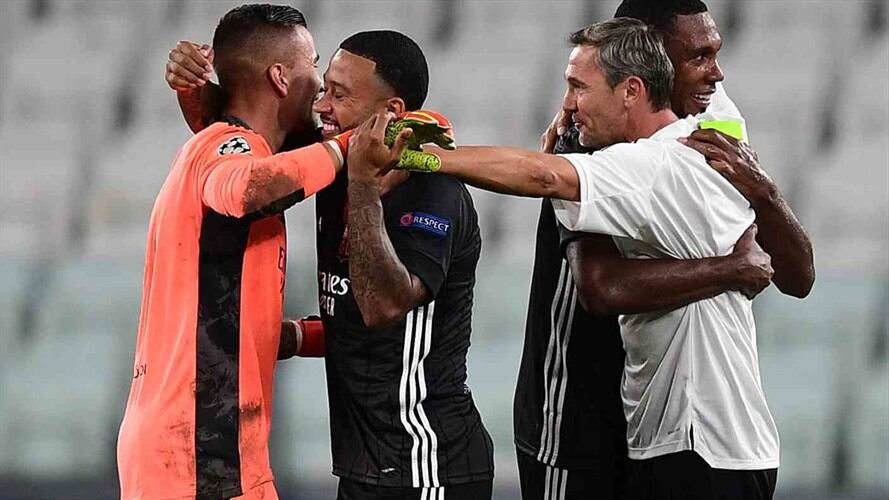 Lyon venció a la Juventus. Foto: AFP