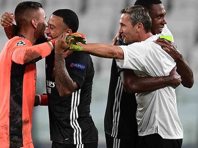 Lyon venció a la Juventus. Foto: AFP