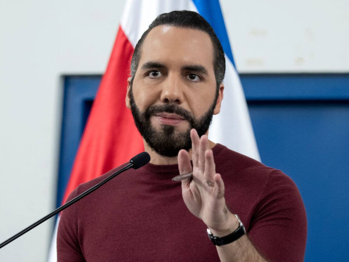 Bukele confesó haber liberado a 8.000 personas inocentes capturadas en El Salvador