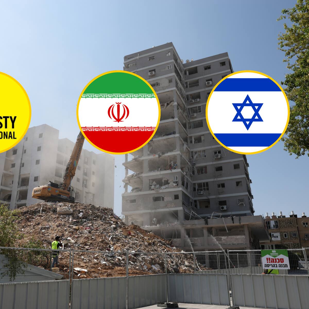 Amnistía Internacional denunció el uso de bombas de racimo por parte de Irán contra Israel