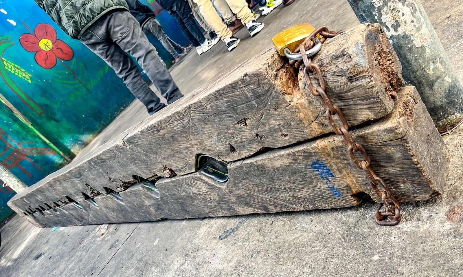 Cepo usado por las comunidades indígenas. Foto: cortesía Integración Social