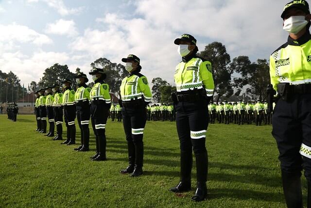 Suspendidos uniformados de la Policía en Sucre por pérdida de fusiles. Foto/Colprensa.