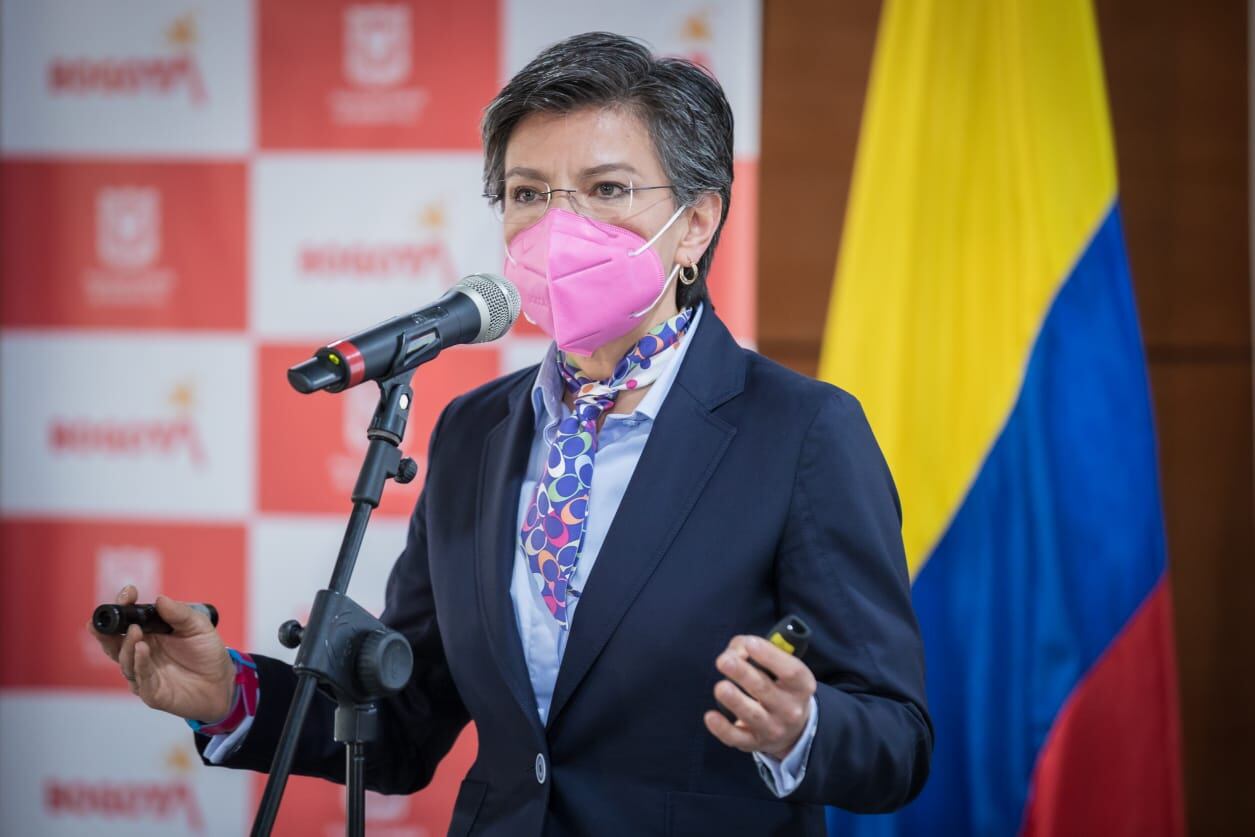 Alcaldesa de Bogotá, Claudia López. Foto: Colprensa
