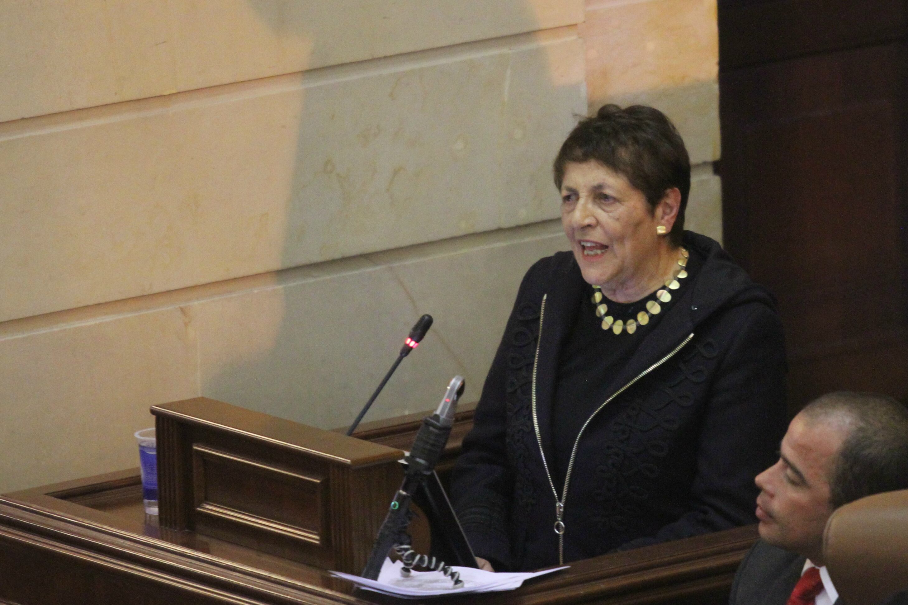 Gloria Gaitán hija de Jorge Eliécer Gaitán. (Colprensa - Sofía Toscano)