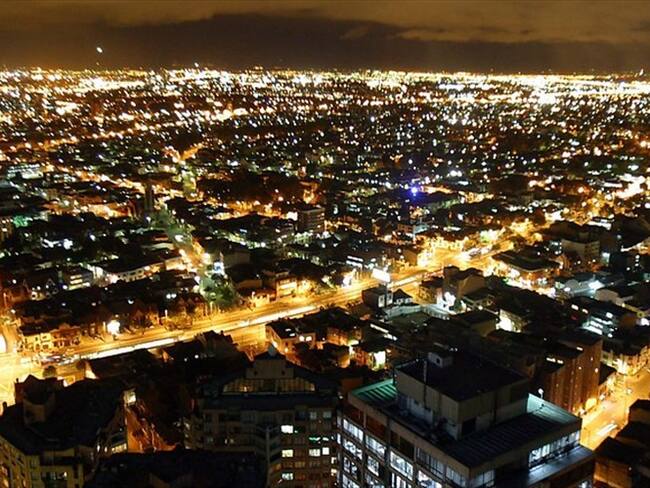 Alumbrado de Bogotá. Foto: Colprensa