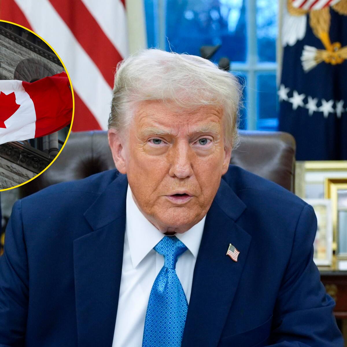 Donald Trump a Canadá: “deberían convertirse en nuestro estado número 51”