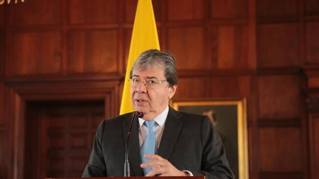 Carlo9s Holmes Trujillo. Foto: cancillería