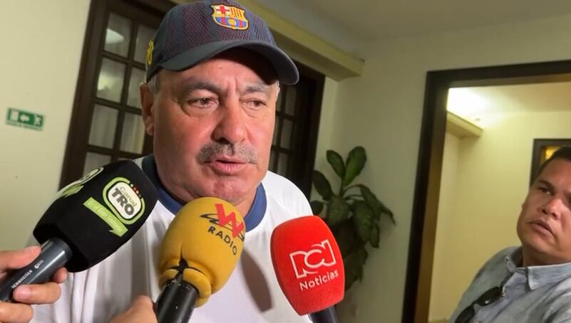 Joaquín Cáceres, líder de los campesinos del Páramo del Almorzadero. Foto: W Radio.