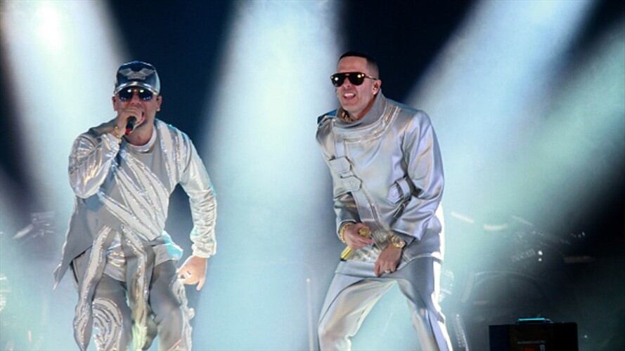 Wisin y Yandel, cantantes de reggaetón. Foto: Getty Images