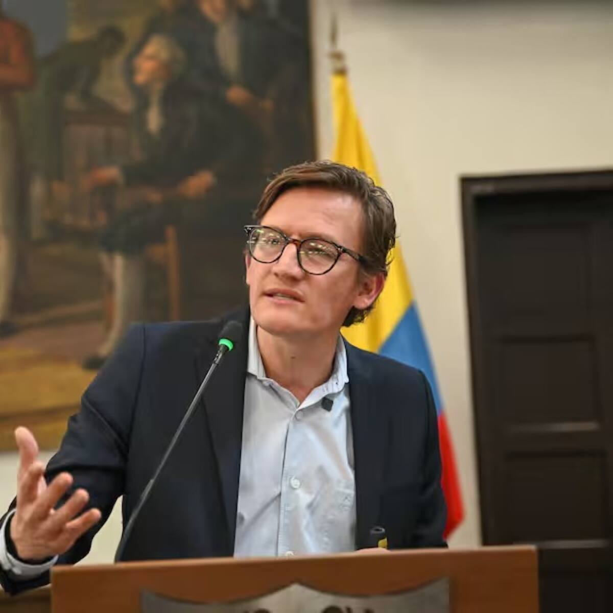 La violencia nunca será el camino: secretario de Gobierno por vandalismo en Bogotá