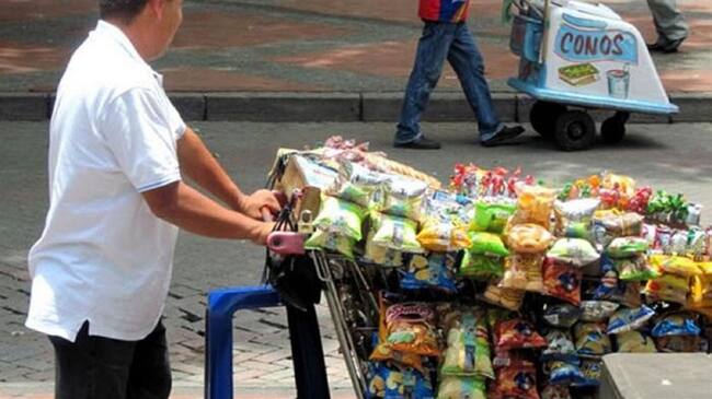 Vendedores informales en Cúcuta denuncian amenazas de los “gota a gota”. Foto: Colprensa