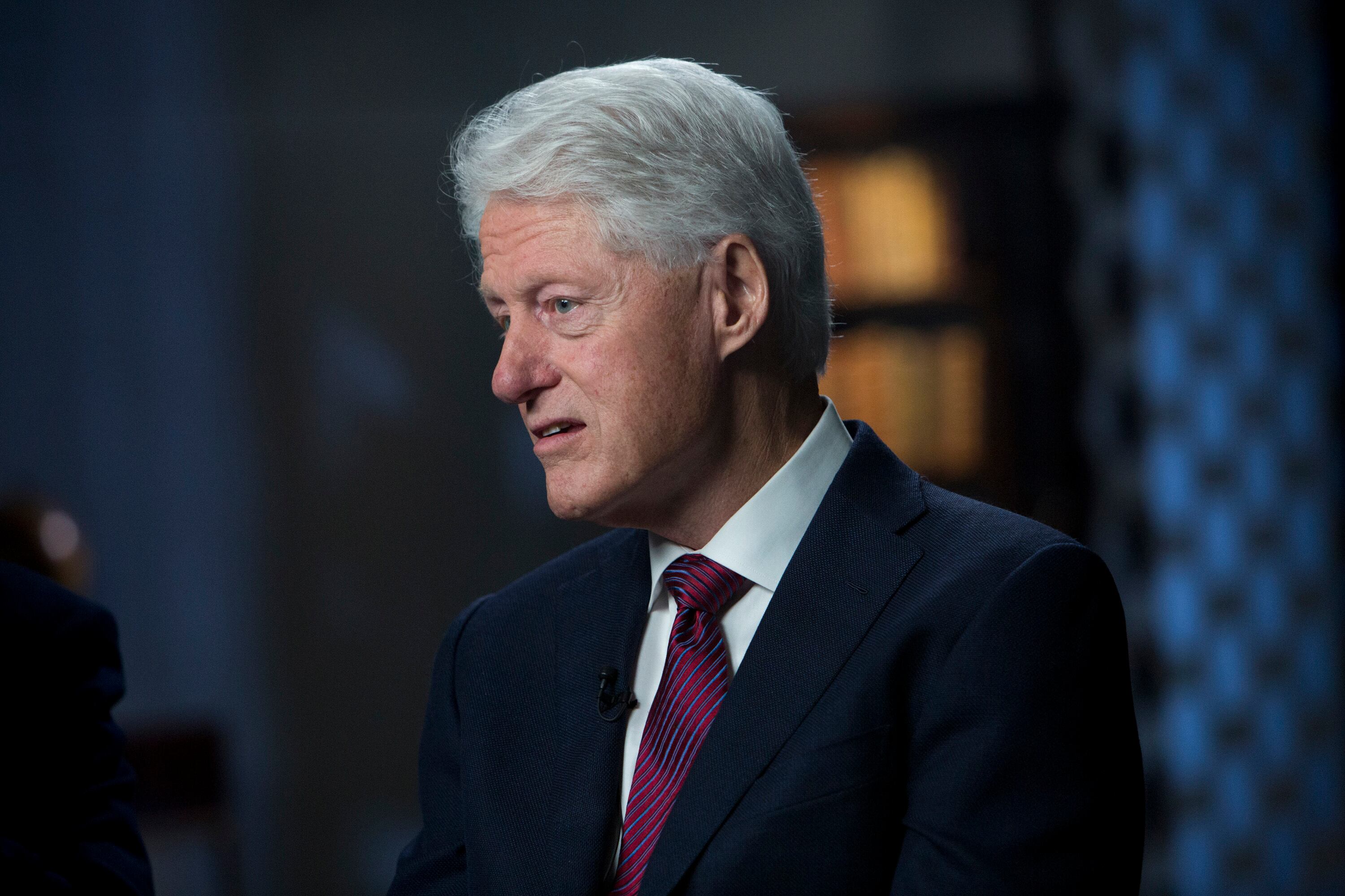 TODAY -- Pictured: Former President Bill Clinton on Sunday June 3, 2018 -- (Photo by: Zach Pagano/NBCU Photo Bank/NBCUniversal via Getty Images via Getty Images)