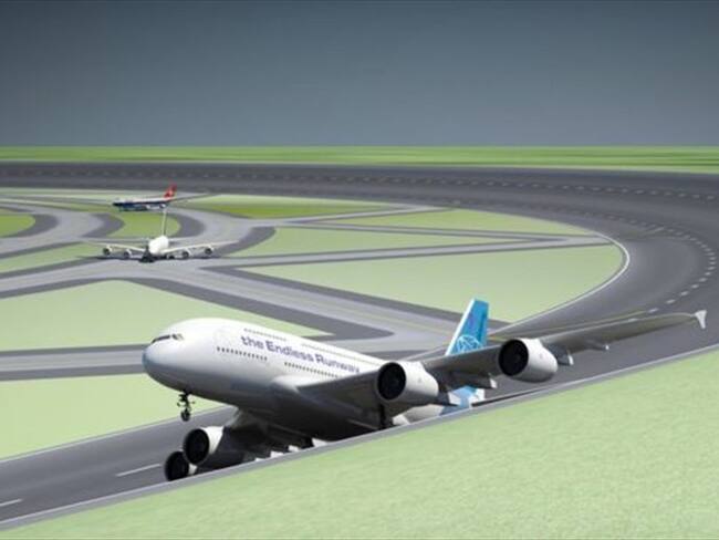 ¿Por qué no han logrado despegar las pistas de aterrizaje circulares?. Foto: BBC Mundo