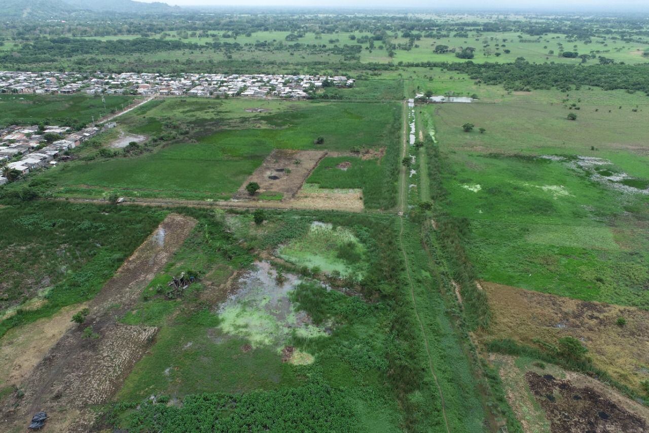 Más de 700 personas volvieron a invadir el humedal Berlín en Montería. Foto: prensa Alcaldía Montería - referencia.