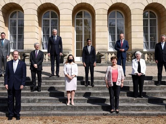 Histórico acuerdo en el G7 sobre impuesto mínimo a grandes empresas. Foto: Getty Images