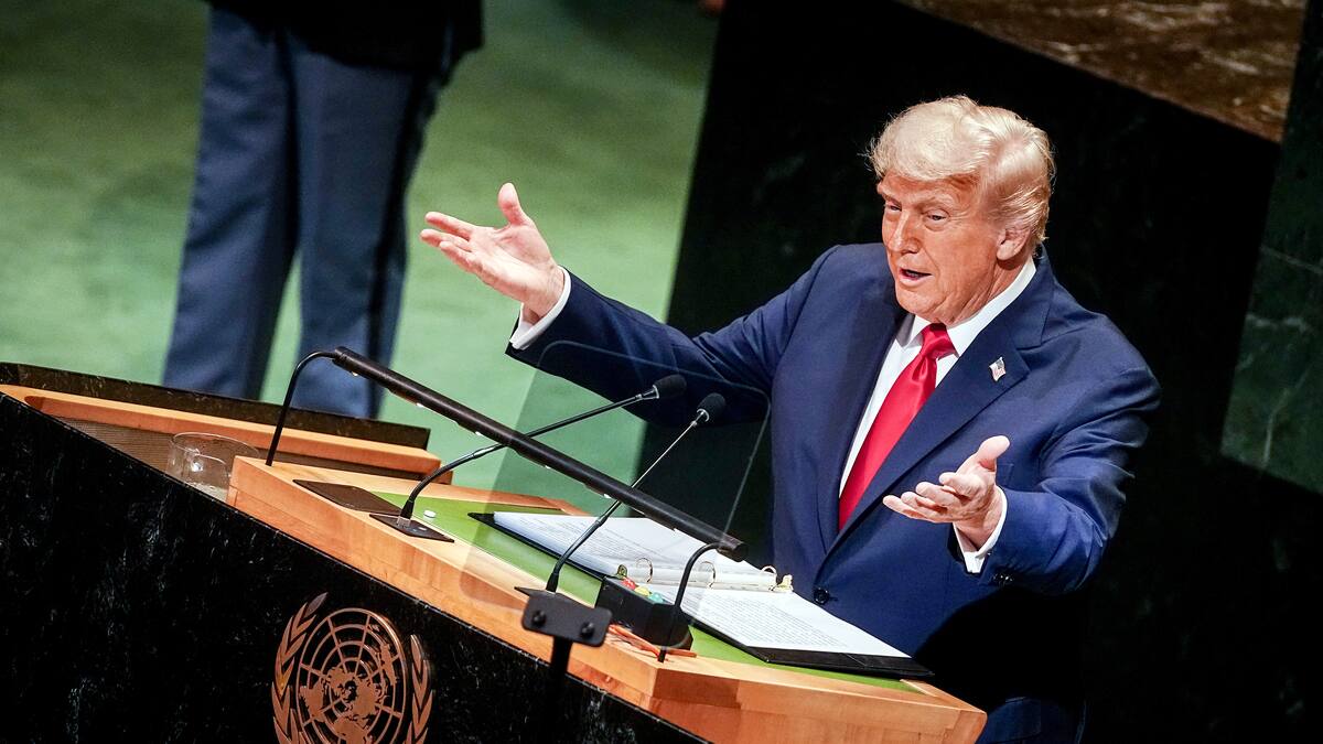 Trump denuncia que reconocer el Estado palestino es una “recompensa” para Hamás