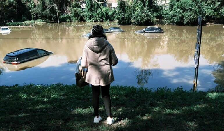 Al menos 25 fallecidos dejan impresionantes inundaciones en el noreste de EE.UU.. Foto: Getty Images/  Spencer Platt / Fotógrafo de plantilla