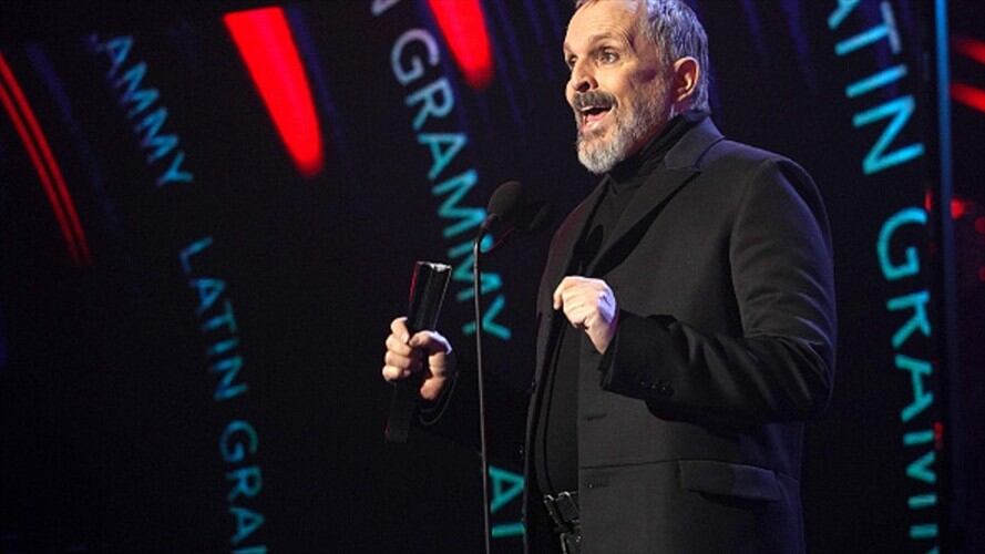 Miguel Bosé, cantante español. Foto: Getty Images