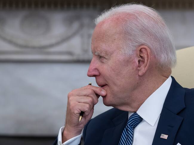 Joe Biden, el presidente de Estados Unidos, desde la Casa Blanca. (Photo by Chris Kelponis-Pool/Getty Images)