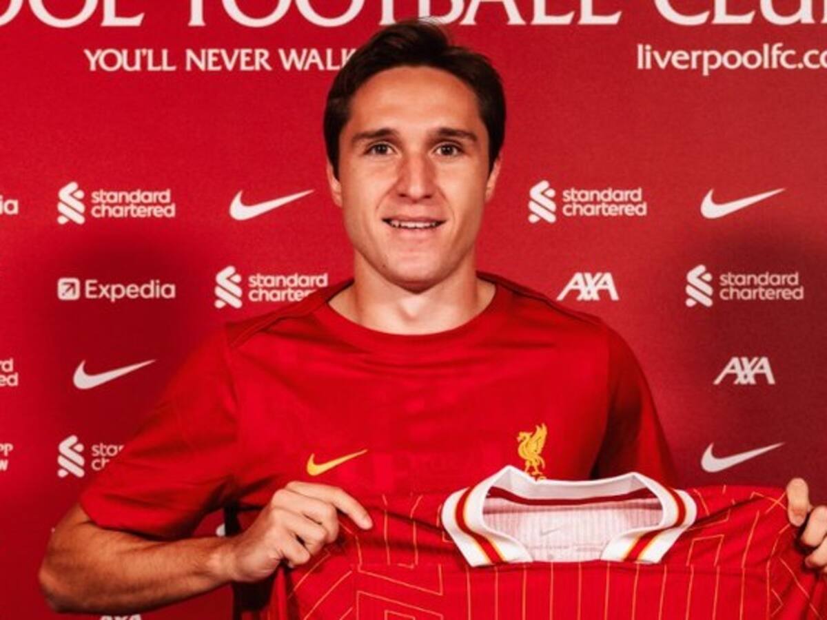 Competencia para Luis Díaz: Liverpool fichó a Federico Chiesa