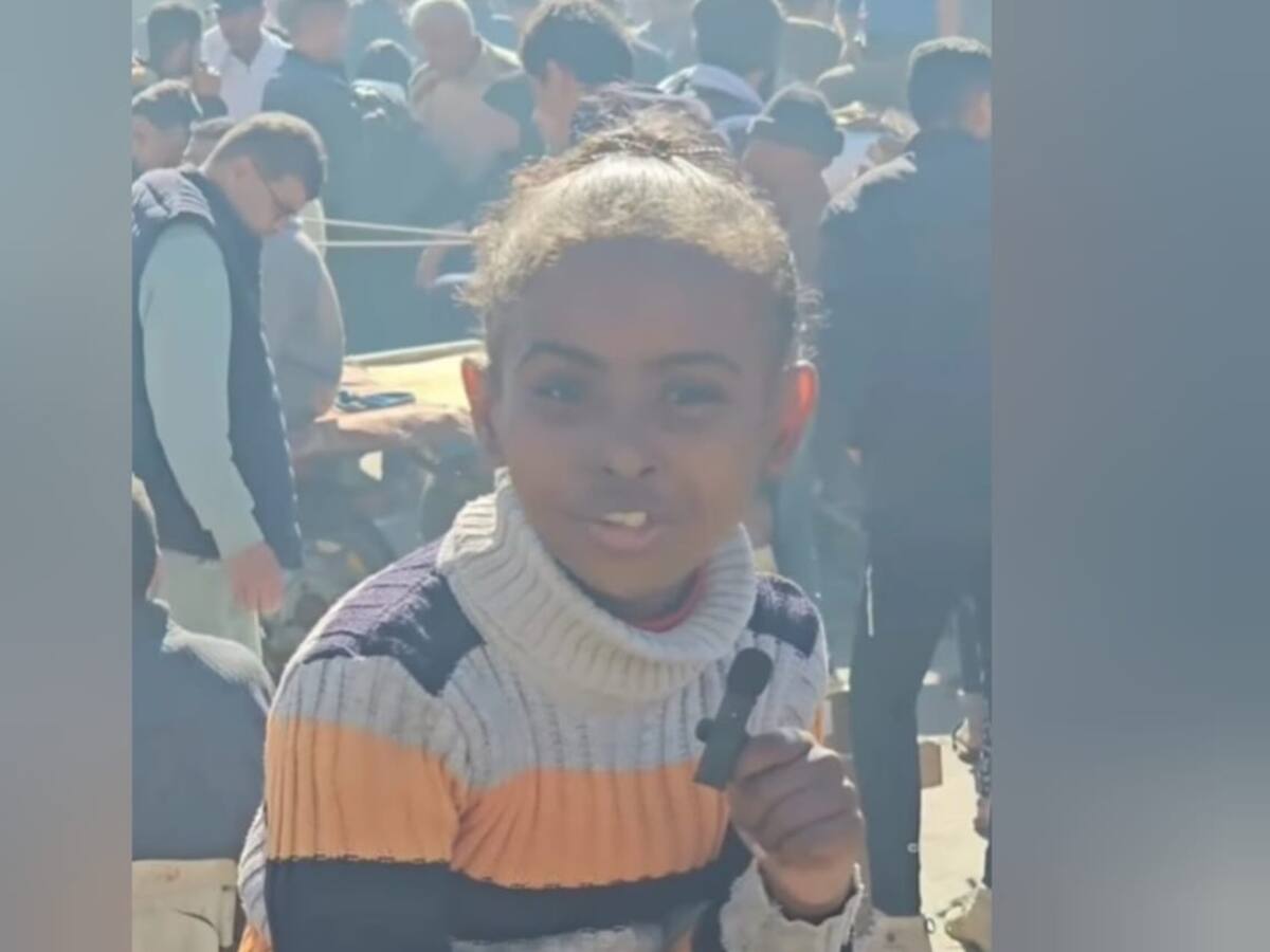 La historia de Lama Abu Jamous, una periodista de nueve años en Gaza