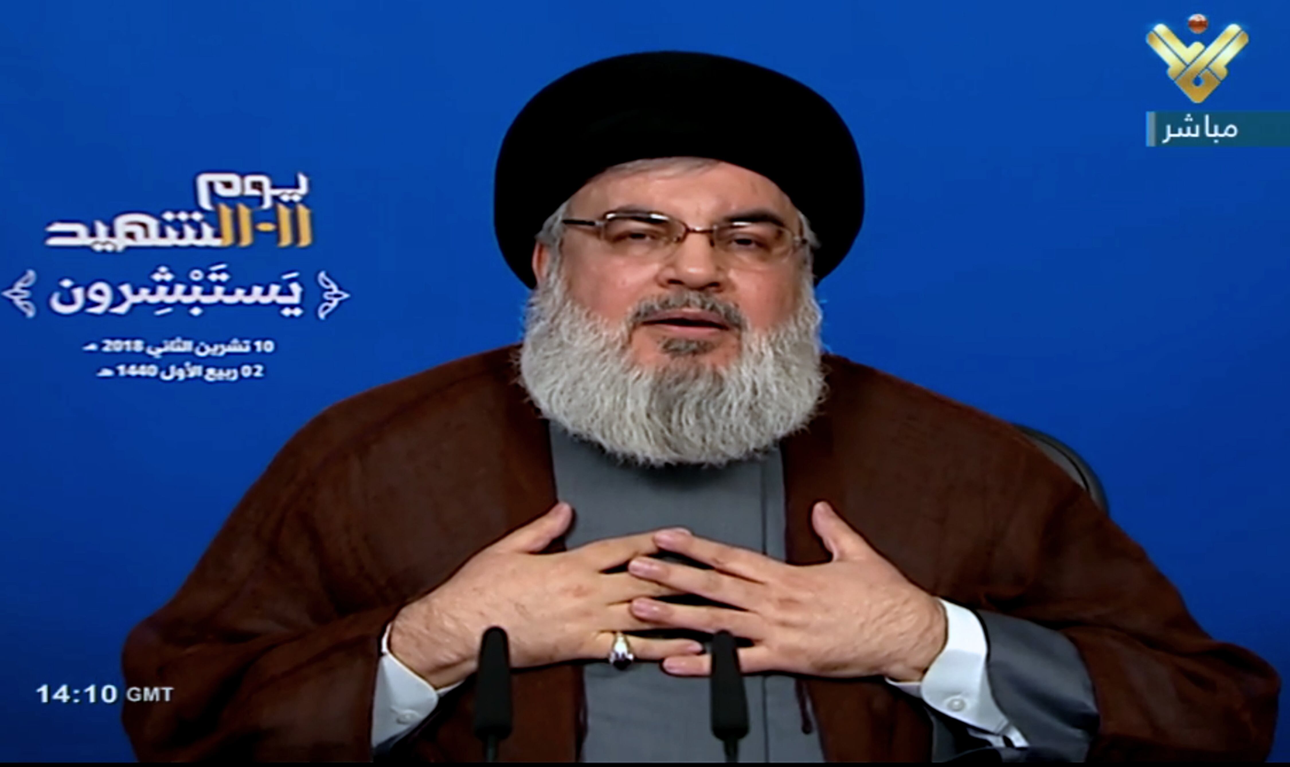 Hassan Nasrallah. Foto: EFE.