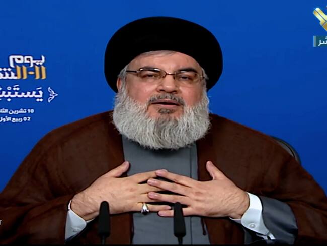 Hassan Nasrallah. Foto: EFE.